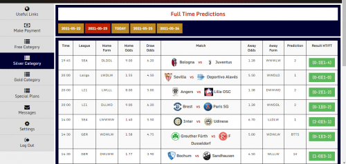 match prediction sites